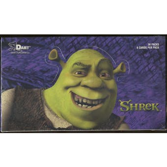 Shrek Trading Cards Box (2001 Dart)
