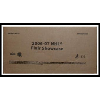 2006/07 Fleer Flair Showcase Hockey Hobby 16-Box Case (UD)