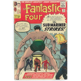 Fantastic Four #14 VG-