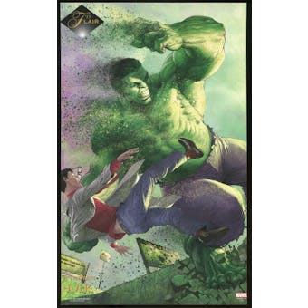 2015 Fleer Retro Marvel 1994 Flair Prints #2 Hulk