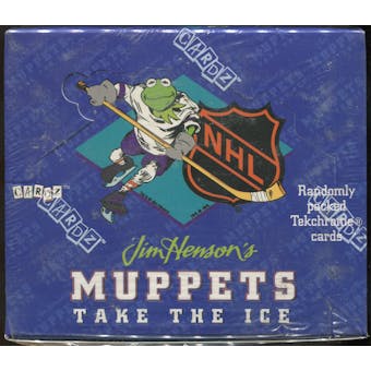 Jim Henson's Muppets Take The Ice Trading Card Box (1994 Cardz)