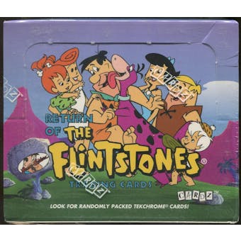 Return Of The Flintstones Trading Card Box (1994 Cardz)