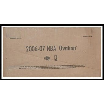 2006/07 Upper Deck Ovation Basketball Hobby 16-Box Case