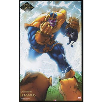 2015 Fleer Retro Marvel 1994 Flair Prints #5 Thanos