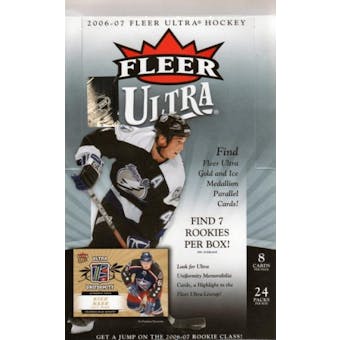 2006/07 Fleer Ultra Hockey Hobby Box (UD)