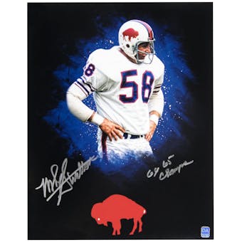 Mike Stratton Autographed Buffalo Bills 11x14 Photo