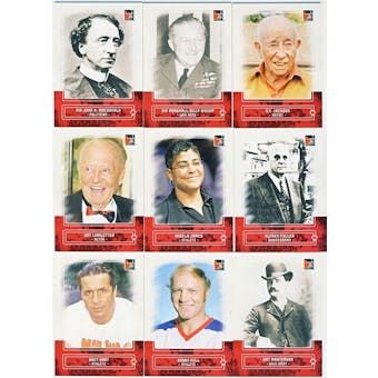 2011 In The Game Canadiana Red 98 Card Set