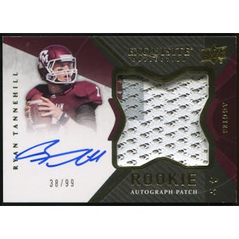2012 Upper Deck Exquisite Collection #145 Ryan Tannehill Rookie Autograph Patch 38/99