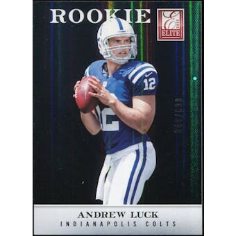 2012 Panini Elite #101 Andrew Luck RC 349/699