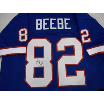Don Beebe Autographed Buffalo Bills Football Jersey