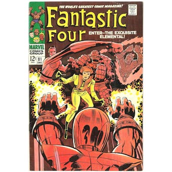 Fantastic Four #81 VF+