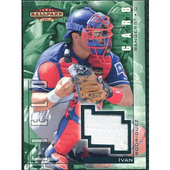 2002 Upper Deck Ballpark Idols Field Garb Jerseys #IR Ivan Rodriguez