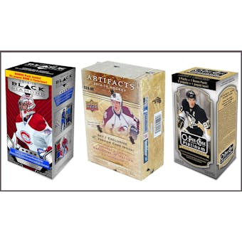 COMBO DEAL - 2014/15 Upper Deck Hockey Blaster Boxes (Black Diamond, Artifacts, O-Pee-Chee Platinum)