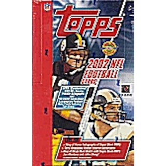 2002 Topps Football Jumbo Box