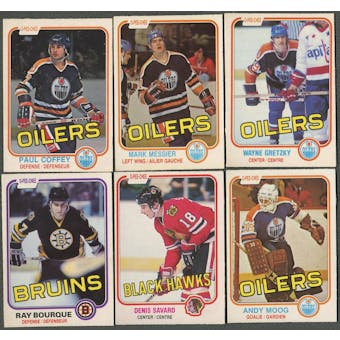 1981/82 O-Pee-Chee Hockey Complete Set (EX-MT)