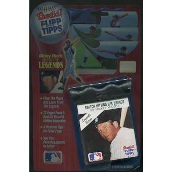 Flipp Tipps Baseball Mickey Mantle Legends Series Factory Sealed Flip Book