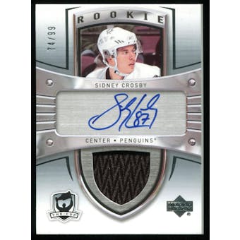 2005/06 The Cup #180 Sidney Crosby Rookie Patch Auto #74/99
