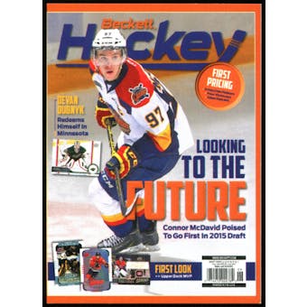 2015/16 Beckett Hockey NHL Connor McDavid Fall Expo Toronto Beckett Covers Card Promo /500