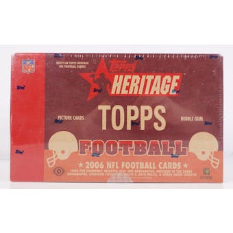 2006 Topps Heritage Football Hobby Box