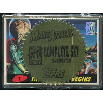 Mars Attacks First 1st Day Complete 55 Card Set (1994 Topps)