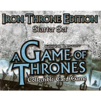 Fantasy Flight Games A Game of Thrones Iron Throne Edition Starter Box