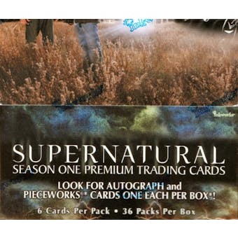 Supernatural Season 1 Hobby Box (2006 Inkworks)