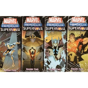 WizKids HeroClix Marvel Supernova Booster Pack