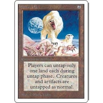 Magic the Gathering Unlimited Single Winter Orb - MODERATE PLAY (MP)