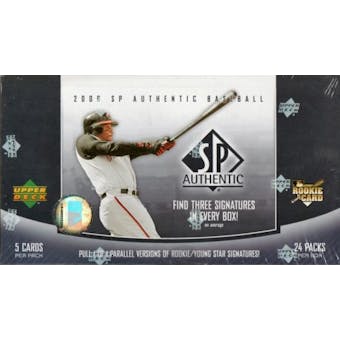 2006 Upper Deck SP Authentic Baseball Hobby Box