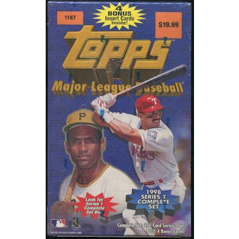 1998 Topps Baseball Series 2 Factory Set