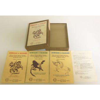 Original Dungeons & Dragons Box Set Second Printing
