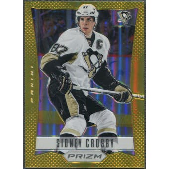 2012/13 Panini Prizm #38 Sidney Crosby Gold #03/10
