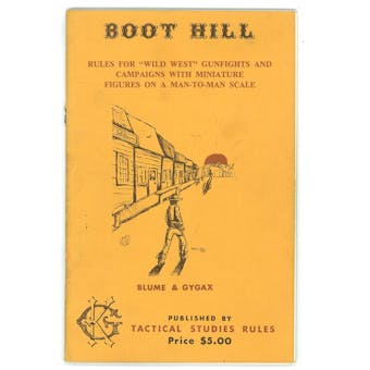 TSR Boot Hill RPG 1st Edition