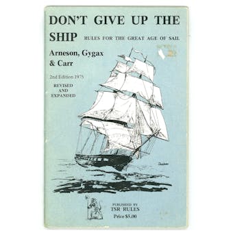 Don't Give Up the Ship RPG Rules for the Great Age of Sail