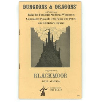 Original Dungeons & Dragons Supplement II: Blackmoor 8th Print