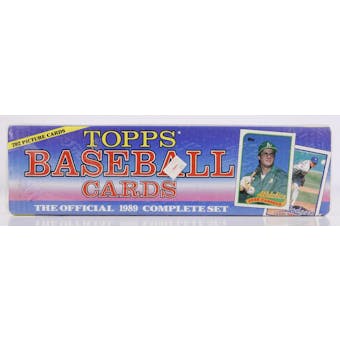 1989 Topps Baseball Factory Set (Christmas)