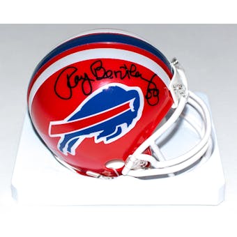 Ray Bentley Autographed Buffalo Bills Football Mini Helmet