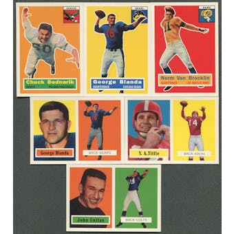1994 Topps Archives 1956 & 1957 Reprint Football Complete Set (NM-MT)