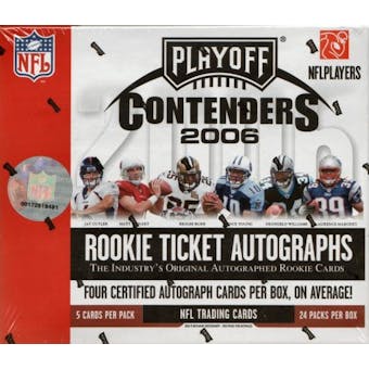 2006 Playoff Contenders Football Hobby Box
