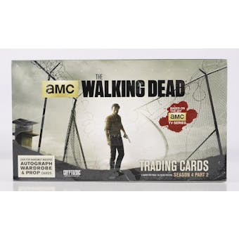 The Walking Dead Season 4 Part 2 Trading Cards Box (Cryptozoic 2016)