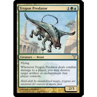Magic the Gathering Dissension Single Trygon Predator FOIL - SLIGHT PLAY (SP)