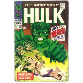 Incredible Hulk  #102  VG+