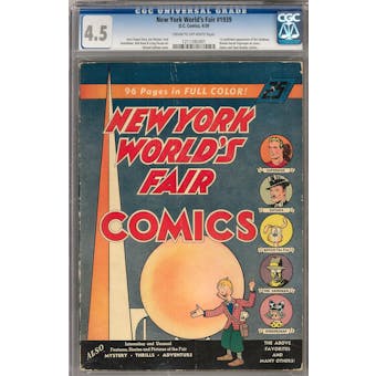 New York World's Fair Comics #1939 CGC 4.5 (C-OW) *1211385001*