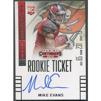 2014 Panini Contenders #236 Mike Evans Rookie Auto