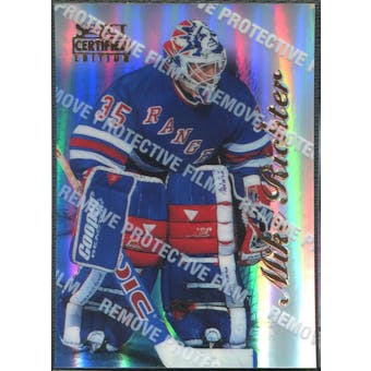 1996/97 Select Certified #39 Mike Richter Mirror Blue With Coating
