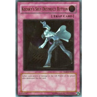 Yu-Gi-Oh The Lost Millennium Single Kozaky's Self Destruct Button Ultimate Rare