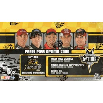 2006 Press Pass Optima Racing Hobby Box