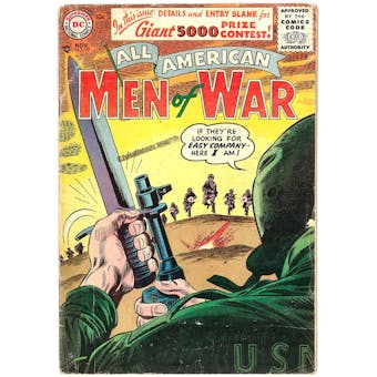 All American Men of War #39  VG