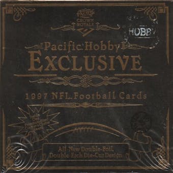 1997 Pacific Crown Royale Football Hobby Box