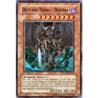 Yu-Gi-Oh Power of the Duelist Single Destiny Hero - Dogma Super Rare